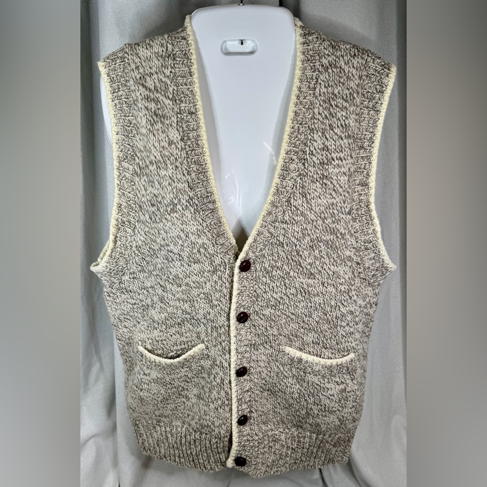 Cozy Knit Button-Up Vest